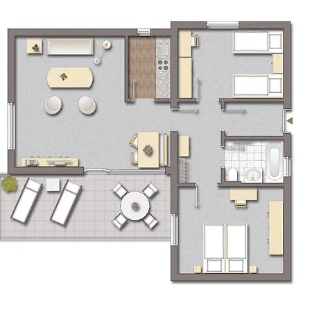 Ferienhaus Kastanie 32 - #127686 Holiday home *